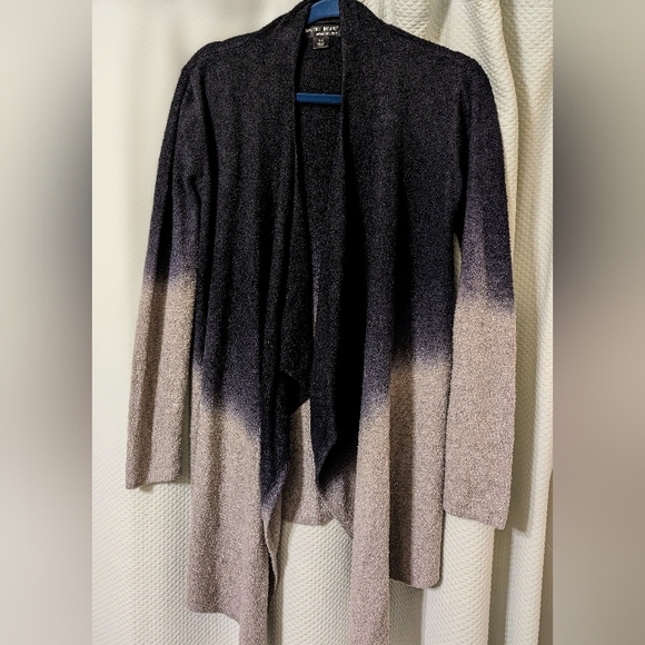 Barefoot Dreams Cozy Ombre Waterfall Cardigan Chic Lite Calypso S/M - Picture 5 of 6